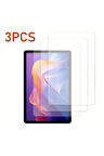 Xiaomi Redmi Pad 2 11 Inç ile Uyumlu Tam Koruma Nano Esnek Tablet Kırılmaz Ekran Koruyucu 3 Adet
