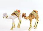 Swarovski Taşlı Tekli Deve Figürü Model 3 