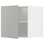 Dolap üstü ek dolap, HAVSTORP açık gri-koyu gri, 60x60 cm