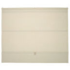 Katlamalı stor perde, bej, 120x160 cm, ışığı geçirir