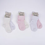 Katamino Monala Abs'li 2'li Kız Modal Bebek Soket K44091 Asorti