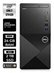 DELL VOSTRO i7 12700 24GB RAM 2TB SSD RX550/4GB W11PRO N7598VDT3910 MASAÜSTÜ PC & PER4 BELLEK