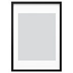 Siyah çerçeve, siyah, 50x70 cm