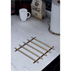 Yanmaz Paslanmaz Çelik Nihale Gold Renk 