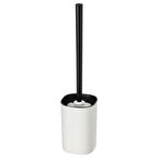 Tuvalet fırçası, beyaz-siyah