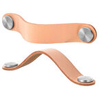 Kulp, tabaklanmış deri, 153 mm, 2 adet