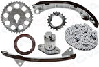 EKSANTRİK ZİNCİR SETİ TOYOTA COROLLA 1.4L 1.6L 3ZZ-FE 4ZZ-FE ZZE111 ZZE112 ZZE120 ZZE121 2001-2006 / AVENSIS 1.6L 3ZZ-FE ZZT250 2003-2008 1350622030 1354022022 1355922011