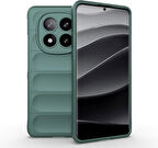 Xiaomi Redmi Note 14 Pro Plus Uyumlu Kılıf Esnek Tpu Oyuklu Arka Yüzey Tasarımlı Silikon Kapak