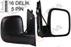 DIŞ DİKİZ AYNASI SAĞ CADDY 2004 ELEKTRİKLİ ISITMALI KONVEKS 5 FİŞ VM-375EHR 2K1857508A9B9
