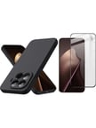 Xiaomi Mi 15T Pro Uyumlu Içi Kadife Lansman Kılıf ve 5d Tam Kaplayan Cam Ekran Koruyucu