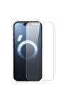 Apple iPhone 16 Pro İle Uyumlu Ekran Koruyucu Şeffaf Temperli Kırılmaz Cam Ekran Koruyucu