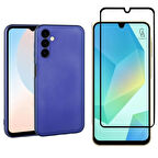Samsung Galaxy A16 ile Uyumlu Telefon Kılıfı ve 5d Tam Kaplayan Cam Ekran Koruyucu
