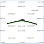 SİLECEK SÜPÜRGESİ TEK TİP RETROFIT ÜNİVERSAL 20 MUZ (500MM) 11415