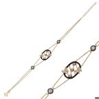 Gümüş Rose Taşlı Kelebek Kadın Bileklik