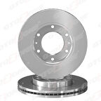 ÖN FREN DİSKİ HAVA KANALLI HYUNDAI H-1 2.5L D4CB CRDI 140HP 08- 300 ÇAP X 6 BIJON - ADET DISK FIYATIDIR 517124H500 (2 ADET)