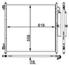 KLIMA RADYATORU LAND ROVER DEFENDER L663 RANGE ROVER L405 L494 LR035791