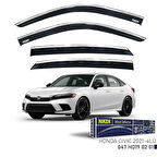 KROMLU CAM RÜZGARLIĞI HONDA CIVIC 2021- SEDAN 4LÜ