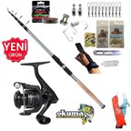 Okuma Revenger Rv-4000A 240cm 60-120gr Carbo-X Tele Kıyı Olta Takımı Seti