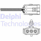 OKSİJEN SENSÖRÜ CLIO-KANGOO 1.2 1996-2001 7700872878