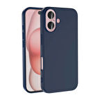 Apple iPhone 16 Plus ile Uyumlu Telefon Kılıfı Kadife Iç Yüzey Soft Tasarım Lansman Kılıf