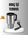 Araç İçi Su Isıtıcı Termos Kupa 12 Watt Enerji Tasarruflu