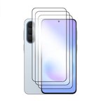 Samsung Galaxy A57 5G ile Uyumlu Ekran Koruyucu Şeffaf Temperli Kırılmaz Cam Ekran Koruyucu 3 Adet
