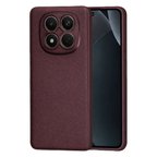 Xiaomi Redmi Note 15 Pro 4G Uyumlu Deri Dokulu Yumuşak Silikon Telefon Kılıfı Kapak