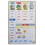 Mıknatıslı Çocuk  Takvimi-İngilizce