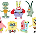 760025633 SpongeBob Serisi Sostenible Peluş 30 cm (7 Asorti)
