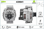 ALTERNATOR 145 200A MERCEDES W205 C218 W212 C207 C253 W447 B906 A0009062822