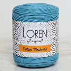 Loren Cotton Macrame Turkuaz - R087 - 34376