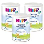 Hipp 2 Organik Combiotic Bebek Sütü 350 Gram 3 Adet