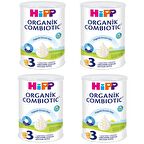 Hipp Organik Combiotic 3 Prebiyotik Devam Sütü 4 x350 gr