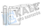 KALORİFER FORD FIESTA 02<2014ECOSPORT 03<12 BRAZING AL-AL 19510142.51052 KALORİFER RADYATÖRÜ 2S6H18B539BB