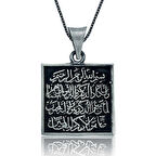 Gümüş Nazar Duası Kadın Kolye