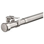 Perde çubuğu seti, nikelaj kaplama, 120-210 cm 28 mm