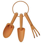 Bahçe seti, turuncu, dış mekan için uygundur