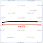 CAM SIYIRICI COROLLA 2019-2021 ARKA SİYAH SOL 75740 02490