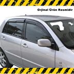 Toyota COROLLA Mügen Cam Rüzgarlığı HB 2001-2007 Arası 4 Lü SET