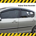 PEUGEOT 407 Mügen Cam Rüzgarlığı Sedan 2004 - 2010 Arası 4 Lü Takım