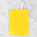 Loren 18x8x24 cm Sarı Kraft Çanta