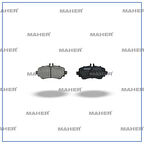 FREN BALATA MERCEDES 1997-2004 W168 A SERİ ÖN A1684200020