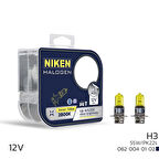 NIKEN 125 H3 55W SARI IŞIK AMPUL PK22S 2800K UNIVERSAL