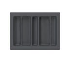 65x49 CM. 5 BÖLMELİ Gri Çekmece İçi Düzenleyici Kepçelik (60x40 Cm'e kadar kesilr) Ücretsiz Kesim