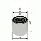 YAĞ FİLTRESİ HYUNDAI STAREX 2.5L D4BH. 4D56 TC TCI 1996-2008 2.5L D4CB CRDI 02- / H-1 2.5L LIBERO 04- / KIA BONGO K2500 2.5L D4BH TCI 04- 2.9L CRDI K2900 08- / SORENTO 2.5L CRDI D4CB 02- KISA TİP 263104A000 263104A010