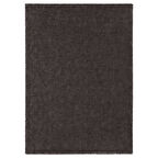 Büyük halı, koyu gri, 170x240 cm