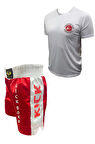 Kick Boks Şortu - Kick Boks Tişörtü 2'li Set
