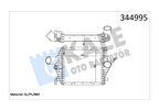 TURBOSARJ RADYATORU MERCEDES VITO W638 1997-2003 A6385012901