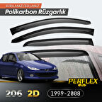 Peugeot 206 2D (Tek Kapı) 1999-2008 Cam Rüzgarlığı V2 Düz
