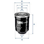 YAKIT FİLTRESİ TOYOTA AURIS. COROLLA 1.4L 1NDTV NDE150 D-4D DIZEL 07- 2339026140 2339026160 2339026280